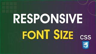 Responsive Font Size in CSS