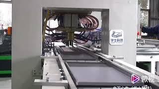 Sheet metal reinforcement door panel automatic feeding