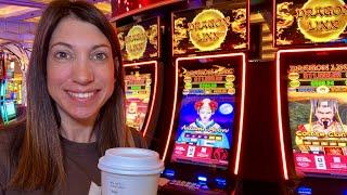 I'm Going in Hot!  Dragon Link slot machine in Las Vegas