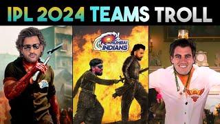 IPL 2024 TEAMS TROLL | CSK MI RCB SRH  | IPL TROLLS | TELUGU CRICKET TROLLS