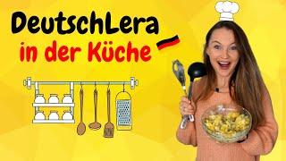 Koch- und Küchenwortschatz I Deutsch lernen a1, a2, b1, b2