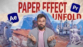 Creating a Stunning Paper Unfold Effect in After Effects