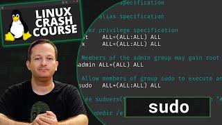 Linux Crash Course - sudo