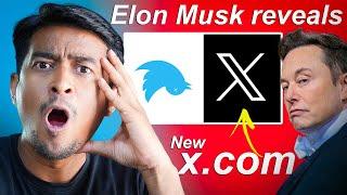 Twitter New X Logo | Twitter Logo Change | Elon Musk reveals new 'X' logo | Twitter X logo | I TECH