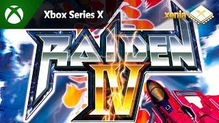 Raiden IV on Xbox Series X powered by Xenia