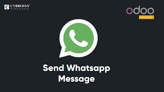 Odoo 14 Whatsapp Web Integration | Odoo App | Odoo 14 Send Whatsapp Message 