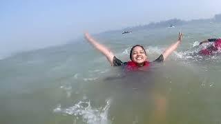 Alibaug beach | banana ride | enjoyment | visit the beach/gopro hero 4