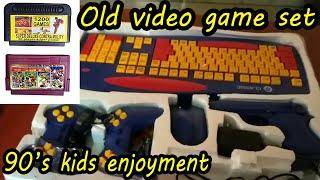 90s kids TV video game - 90's Kids Memories - old video game - UNBOXING GUN KEYBOARD GAMEING