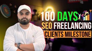 100 Days SEO Freelancing Clients Milestone by Hridoy Chowdhury