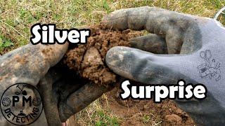 Silver surprise from the clod | Metal detecting UK | Minelab Equinox 800