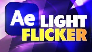 Advanced Light Flickering in After Effects