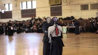 2013 Case Western Kendo Tournament: Shodan/Nidan: Koizumi v. Tsushima