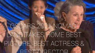 2021 oscar winners Nomadland frances mcdormand