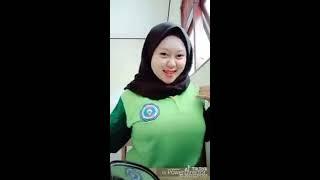 Tik Tok : cewek berhijab bikin tegang  #TIK_TOK