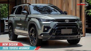 First Look: 2026 Toyota 4Runner Revealed! - A Legacy of Durability and Performance