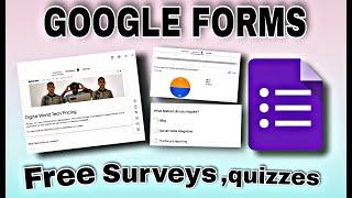 Create Google Forms & share it with others #googleform