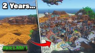 Minecraft Cinematic - Steampunk City 2 Years on!