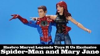 Marvel Legends Spider-Man and Mary Jane Two Pack Toys R Us Exclusive Hasbro