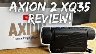 NEW Pulsar Thermal Monocular | Pulsar Axion 2 XQ35 Review