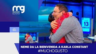 #MuchoGusto / "Es como la prima que siempre vuelve": Neme da la bienvenida a Karla Constant