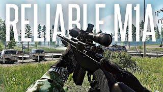 INTENSE PVP WITH THE M1A! - Escape From Tarkov Gameplay