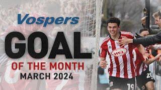  Sonny STUNNER named March Vospers Goal of the Month! | Exeter City Football Club