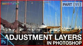 Photoshop adjustment layers tutorial - Photoshop tutorial for beginners