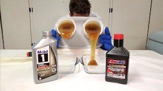 Mobil 1 Extended Performance vs AMSOIL 5W-30 Cold Flow Challenge