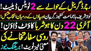 22 Days To Trump Administration | Pak Political Scenario Shaken Up | Imran Khan || By Essa Naqvi