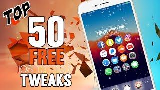 NEW - Top 50 FREE Compatible iOS 10 – 10.2 Cydia Tweaks! - ALL iPhones, iPods & iPads