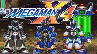 MegaMan X4: All Upgrades, Heart & Sub Tank Locations + Ultimate Armor X + Black Zero