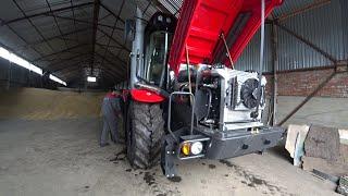 Новый Кировец К525пр!!!! Выгрузка с трала и распаковка))) Tractor Kirovets