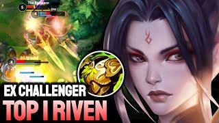 WILD RIFT RIVEN - TOP 1 RIVEN GAMEPLAY - EX CHALLENGER RANKED