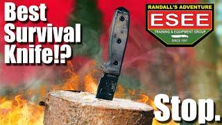 ESEE 4 the Ultimate Survival Knife.