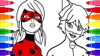  Transforming Miraculous Ladybug and Cat Noir Coloring Pages into Stunning Art