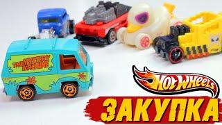 РАСПАКОВКА HOT WHEELS  - Скуби Ду "Фургончик тайн" и другие