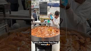 Delhi’s Most Famous Tawa Chaap Making|| Indian Street Food