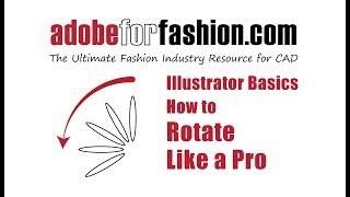 Pro Tips: Using the Rotate Tool in Adobe Illustrator ||Robin Schneider