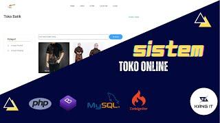 DEMO SISTEM TOKO ONLINE BERBASIS WEB - CODEIGNITER