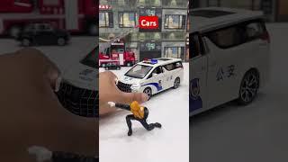 diecast model Toyota Alphard police van car #diecast #viral #trending #cars #van #short #van