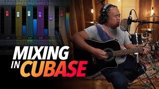 How I RECORDED and MIXED a Singer Songwriter's performance in CUBASE