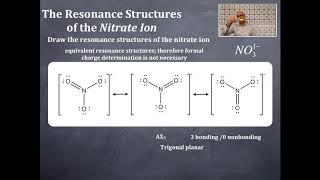 Bonding 32: The Resonance Structures of the Nitrate Ion