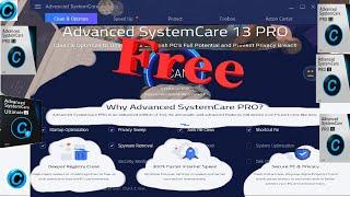 Advanced SystemCare 13 Pro Giveaway Key