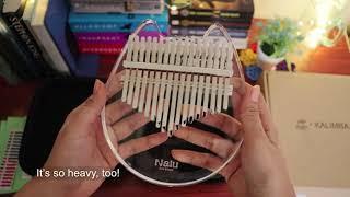 Nalu Kalimba NK-CT | Acrylic Cat shape Kalimba Unboxing and Sound Test