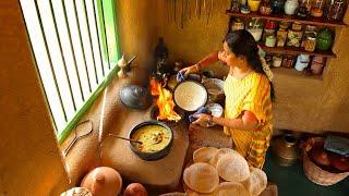 Appam - Made Traditionally || With Two Side Dishes Cooking In Village House || The Traditional Life