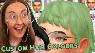 This mod unlocks all hair colours in The Sims 4!