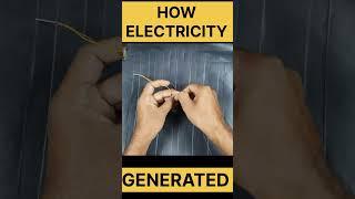 how electricity generated #shortvideo #youtubeshorts #electrical #electricalengineering