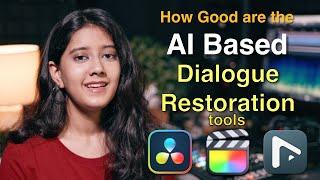 Testing AI Dialogue cleaning tools of Davinci Resolve 19 | Final Cut Pro 10 | Nuendo13