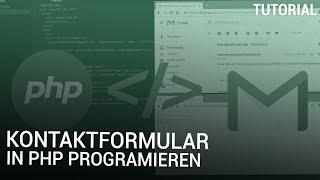 PHP Kontaktformular programmieren