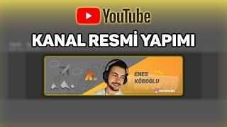 PROGRAMSIZ YOUTUBE KANAL RESMİ (BANNER) YAPIMI  [2021]